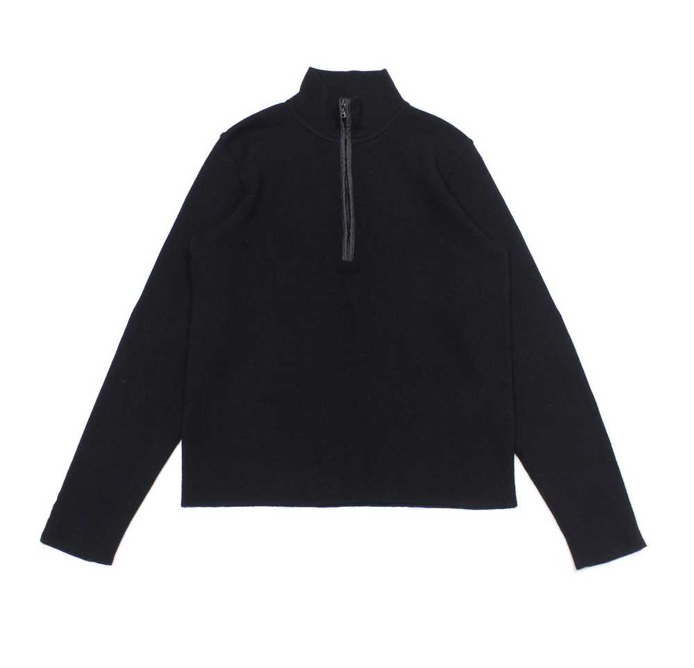 Prada 00S Zip Wool Nylon Sweater Vintage - image 1