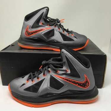 Nike LeBron 10 Lava - image 1