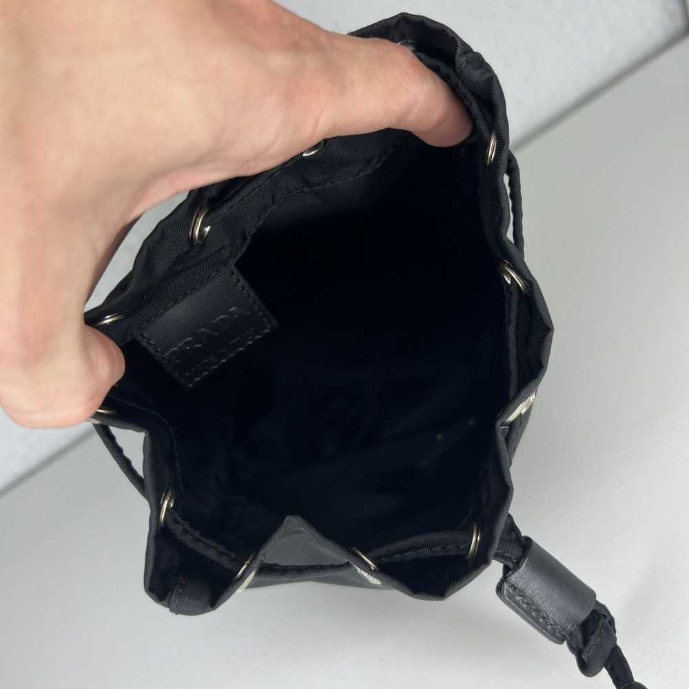 Designer × Luxury × Prada Prada Mini Bucket Bag B… - image 4