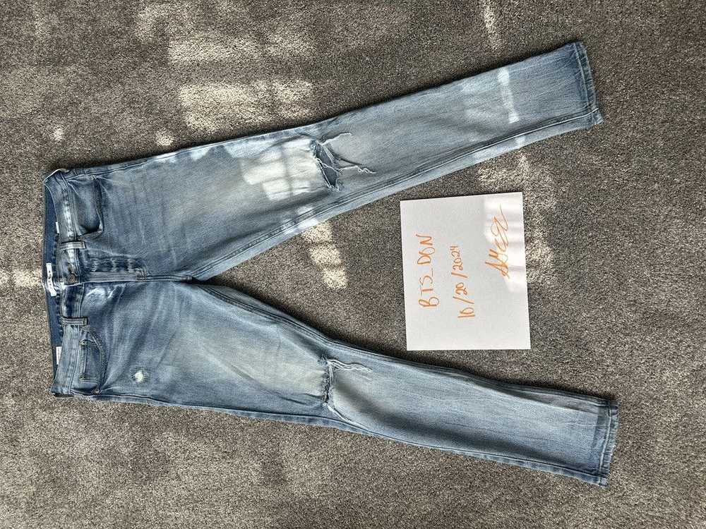 Pacsun Blue Blue Distressed Denim - image 1