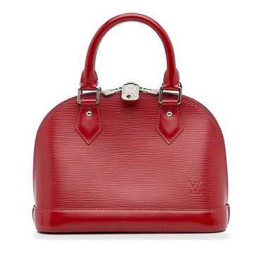 Louis Vuitton Alma leather handbag