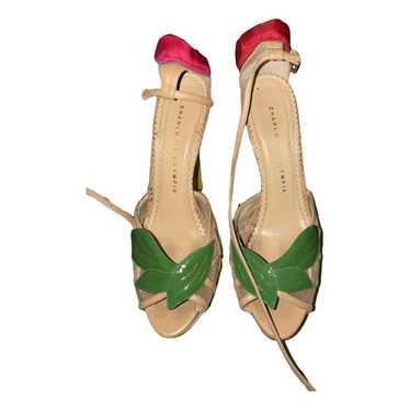 Charlotte Olympia Debbie leather heels - image 1