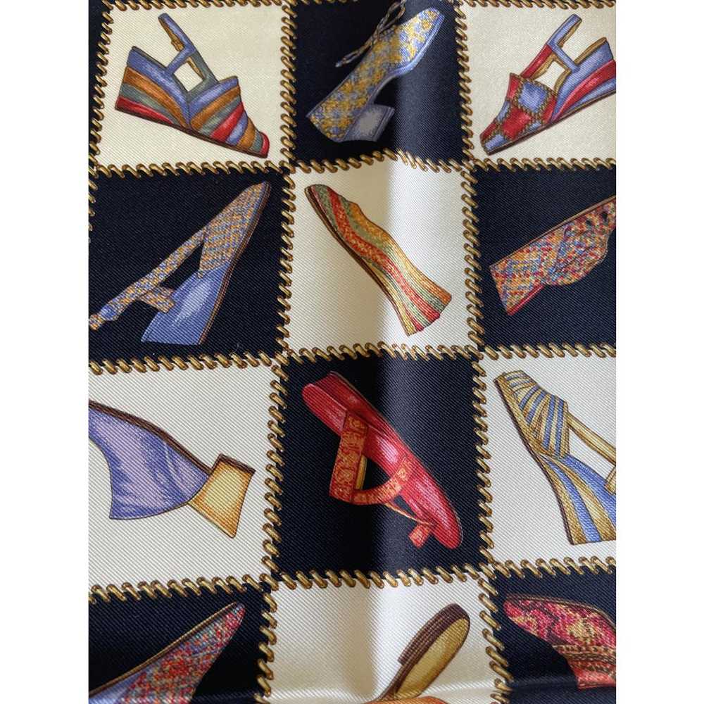 Salvatore Ferragamo Silk scarf - image 7