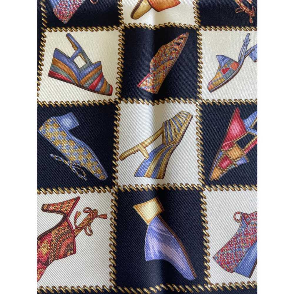 Salvatore Ferragamo Silk scarf - image 8