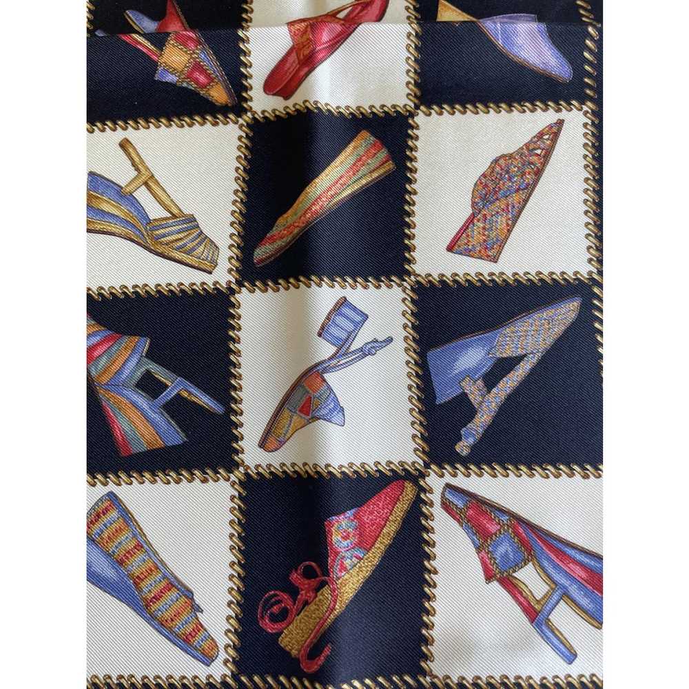 Salvatore Ferragamo Silk scarf - image 9