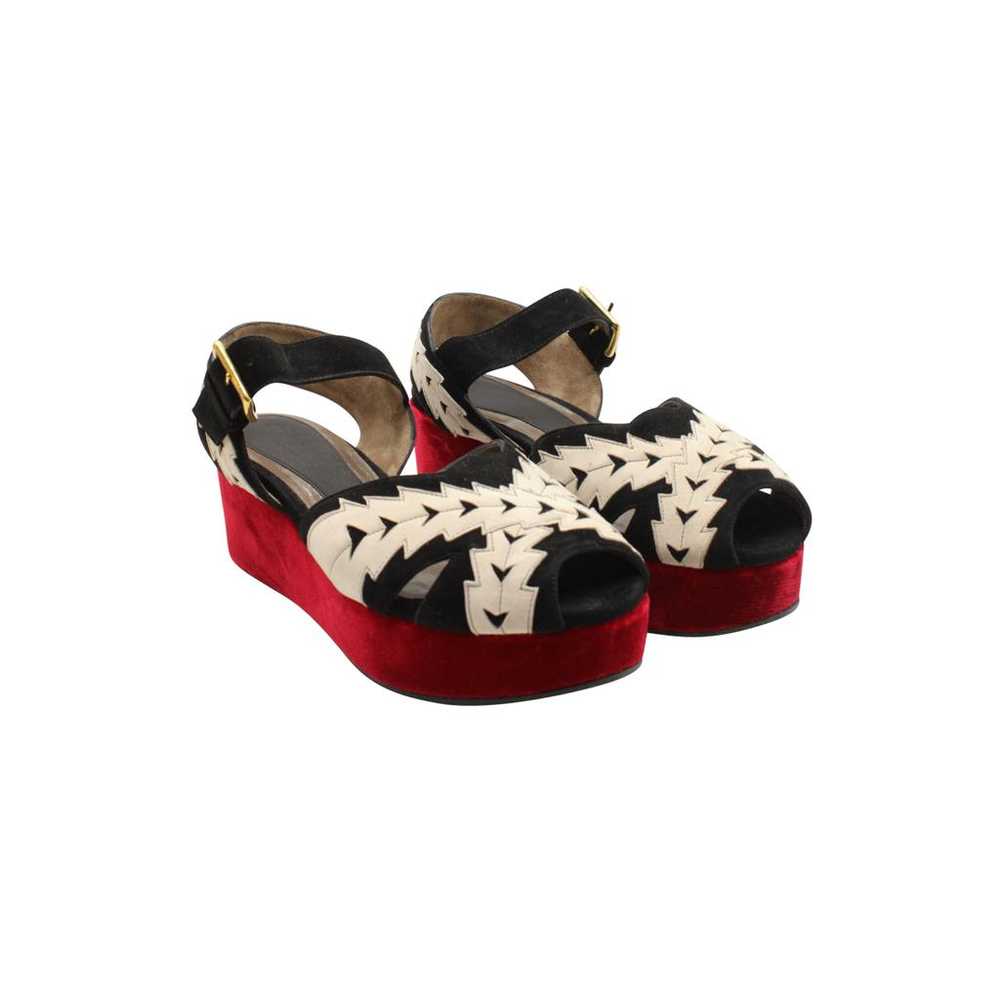 Marni Velvet heels - image 3