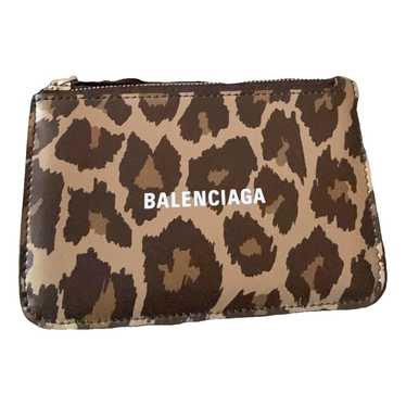 Balenciaga Leather card wallet - image 1