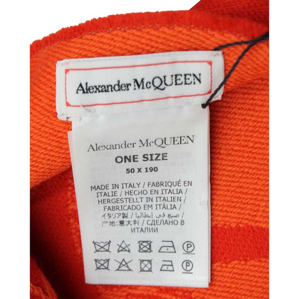 Alexander McQueen Wool scarf - image 4