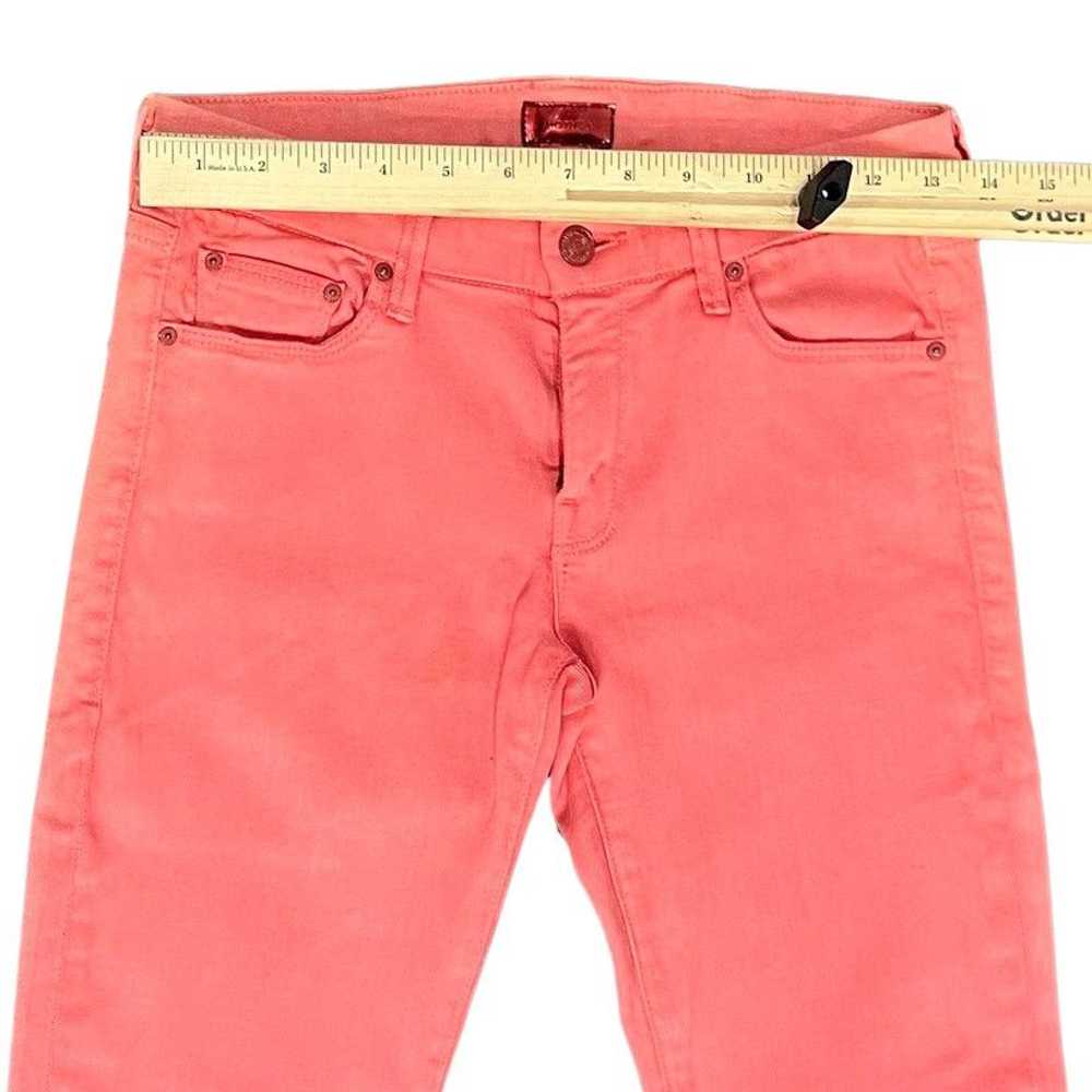 Mother Denim Mother High Waist Looker Crop Pink P… - image 5