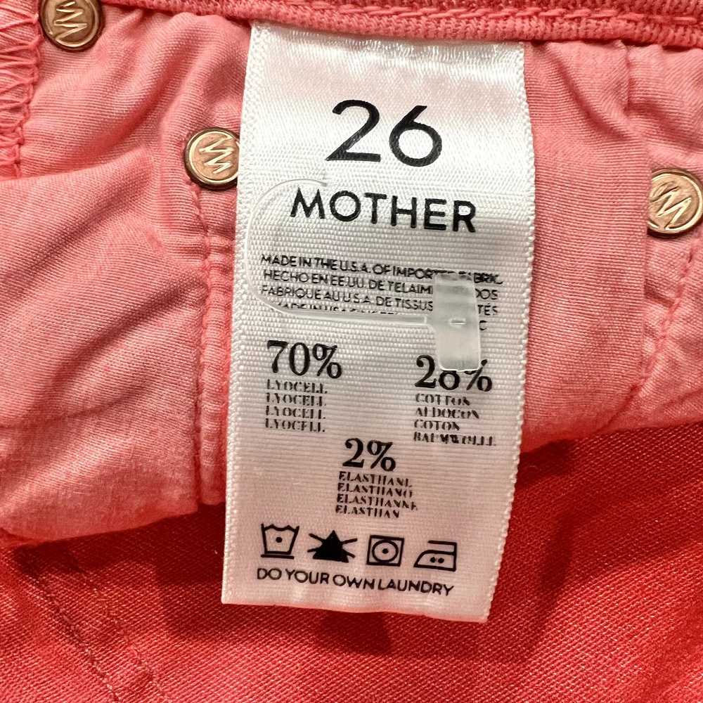 Mother Denim Mother High Waist Looker Crop Pink P… - image 8