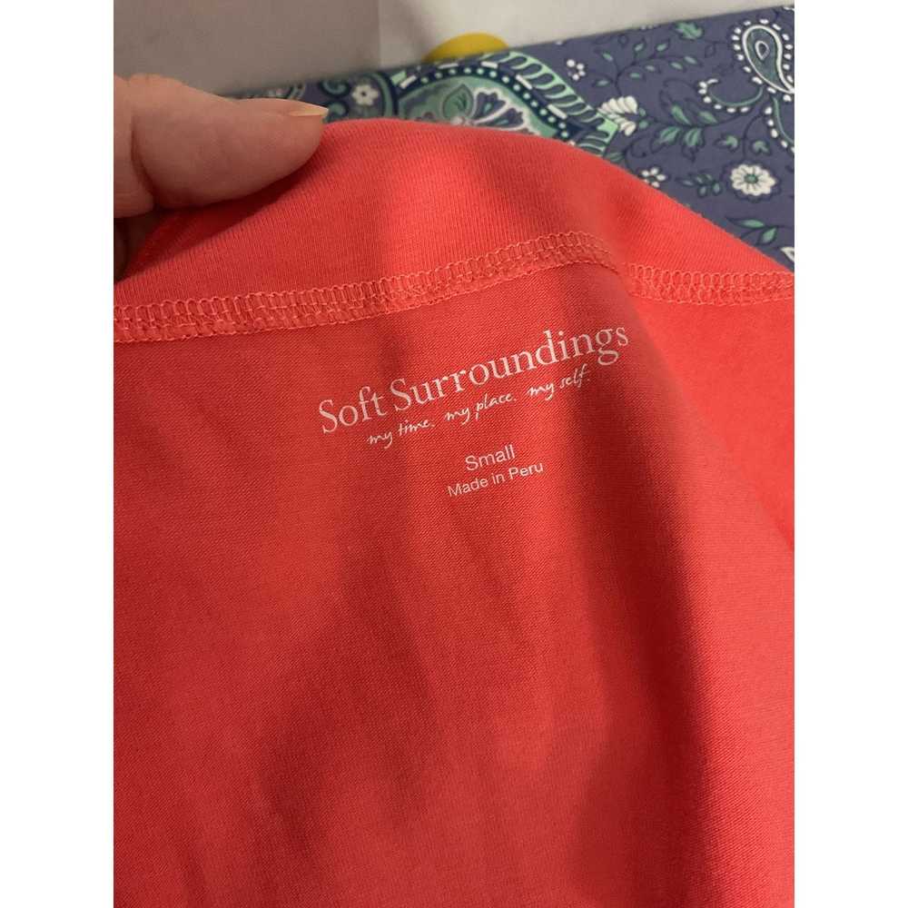 Other Soft Surroundings Size Small Orange Top - image 10