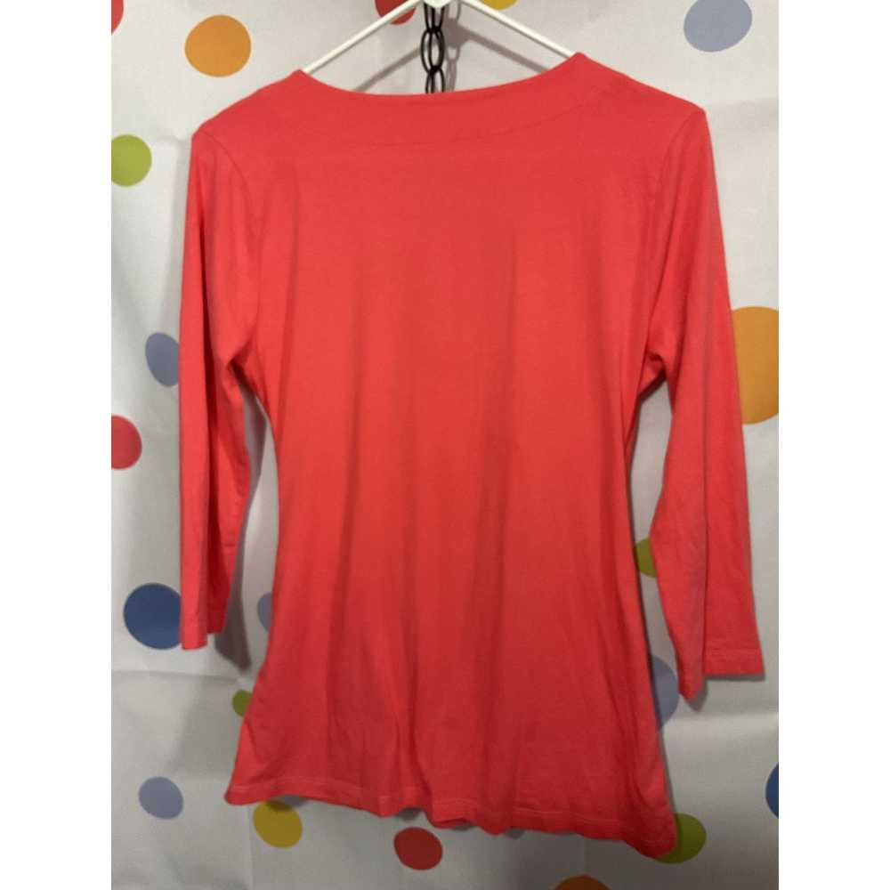 Other Soft Surroundings Size Small Orange Top - image 6