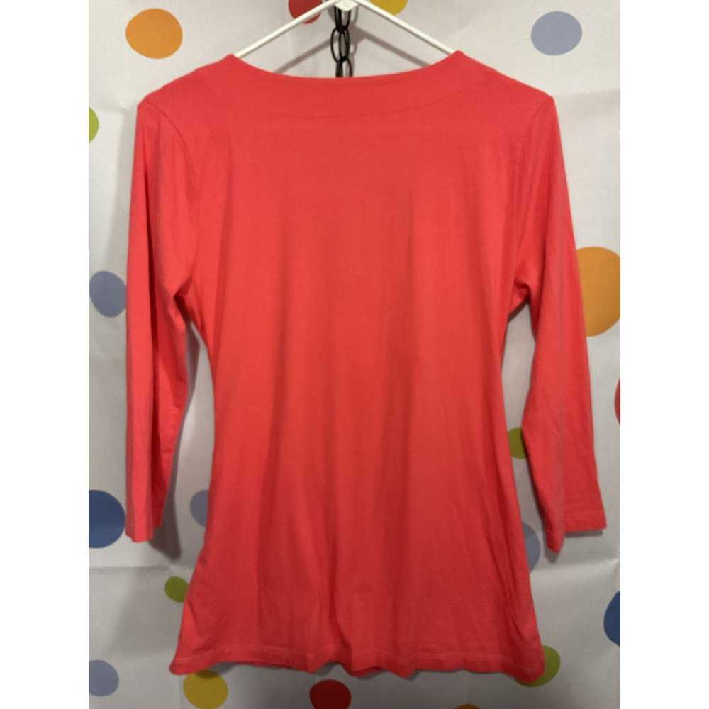 Other Soft Surroundings Size Small Orange Top - image 9