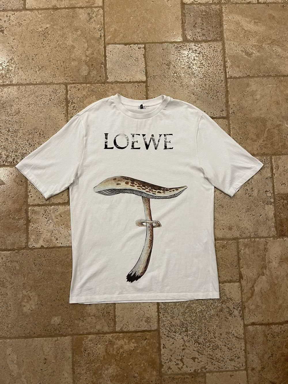 Loewe Loewe FW 2016 Mushroom White Tee - image 3