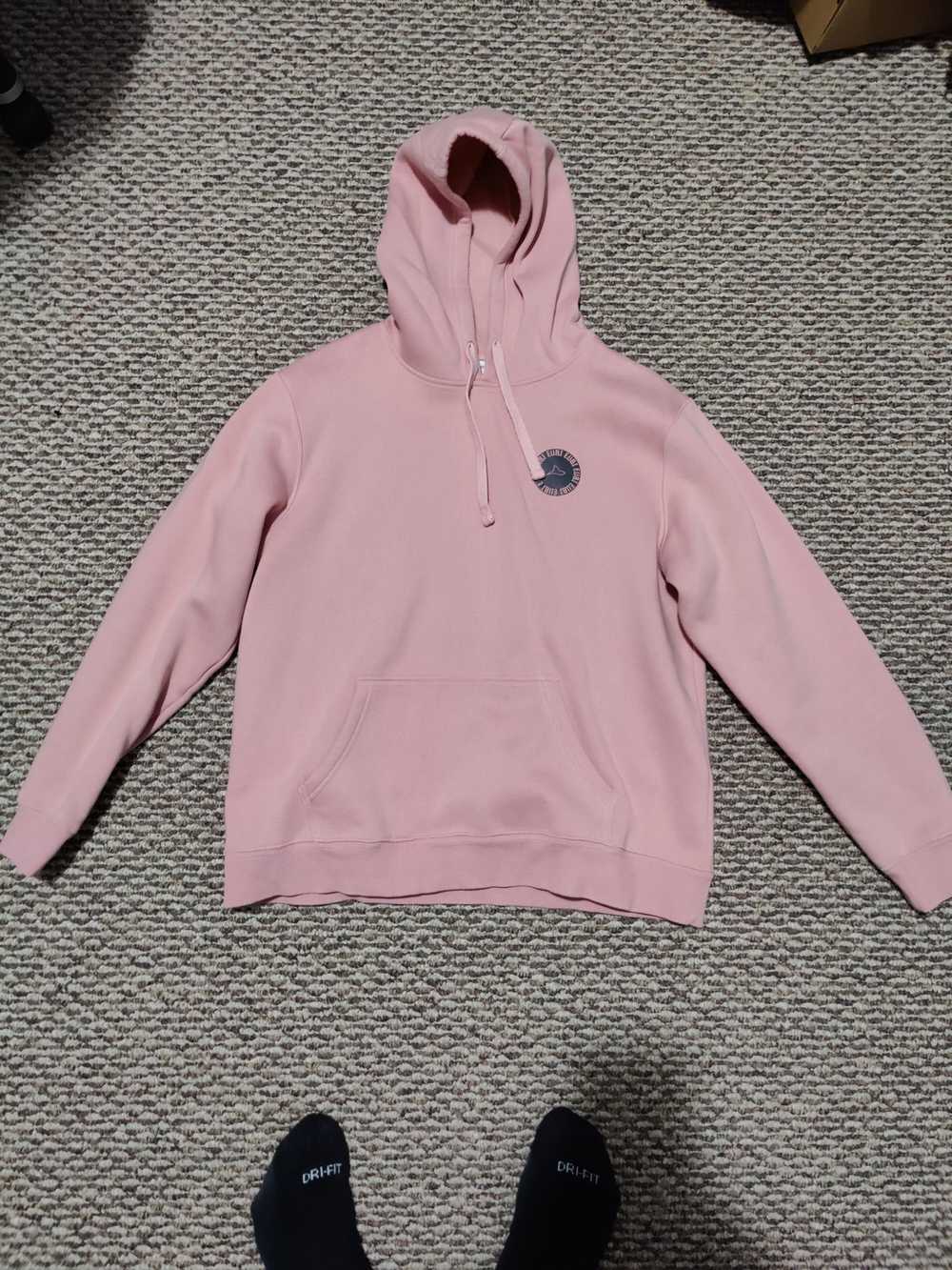 Unkwn Eubi heavy pink hoodie - image 1