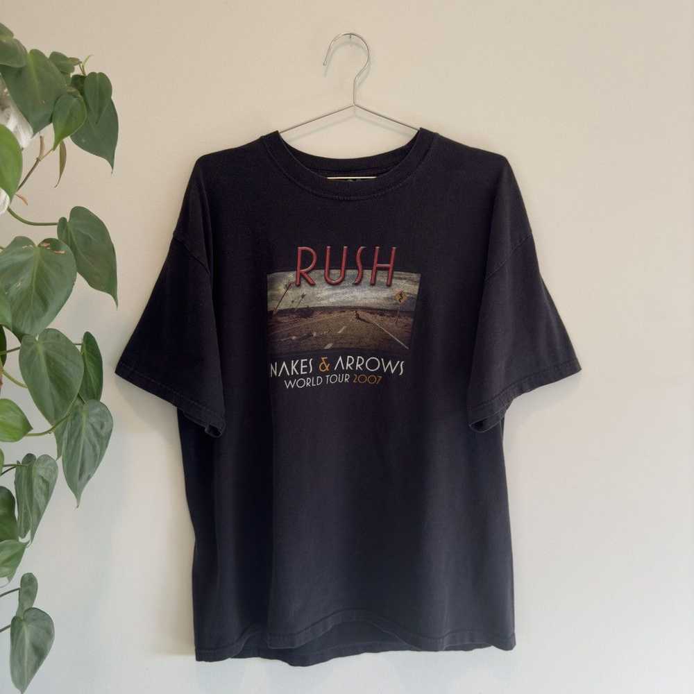 Band Tees × Rare × Vintage 2007 Rush “Snakes and … - image 2