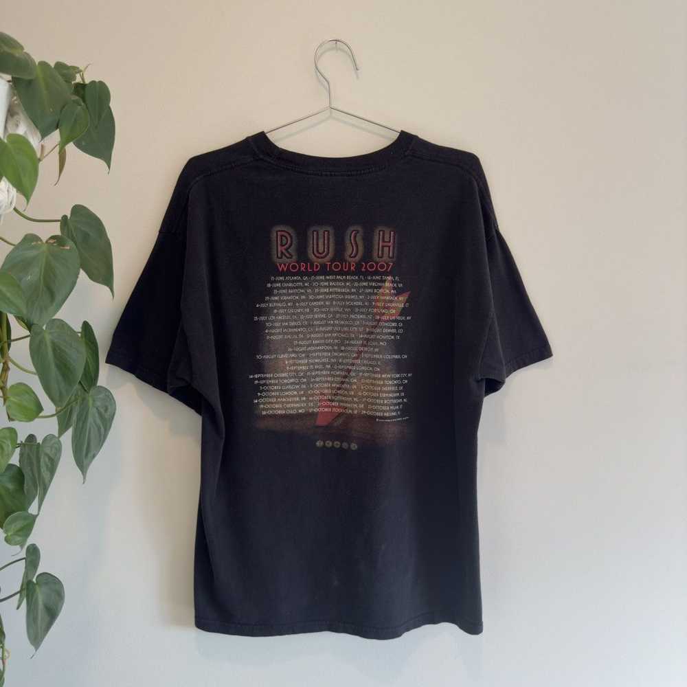 Band Tees × Rare × Vintage 2007 Rush “Snakes and … - image 6