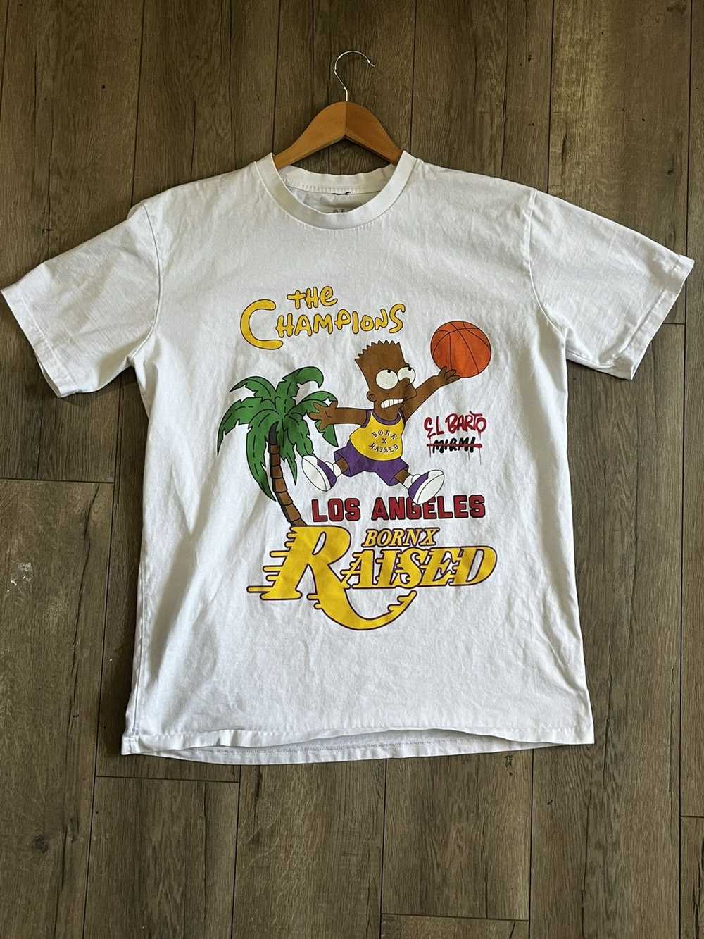 Born X Raised × L.A. Lakers × The Simpsons Born X… - image 1