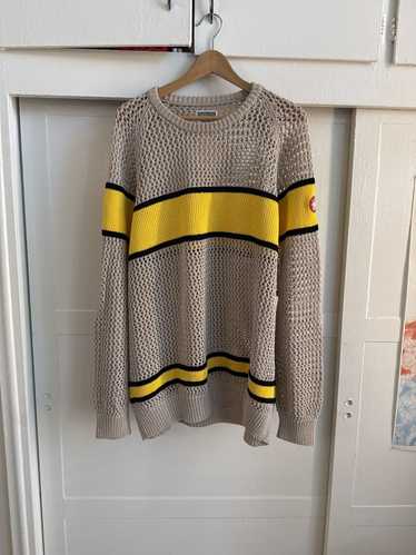 Cav Empt Cav Empt Chainmail stripe sweater XL