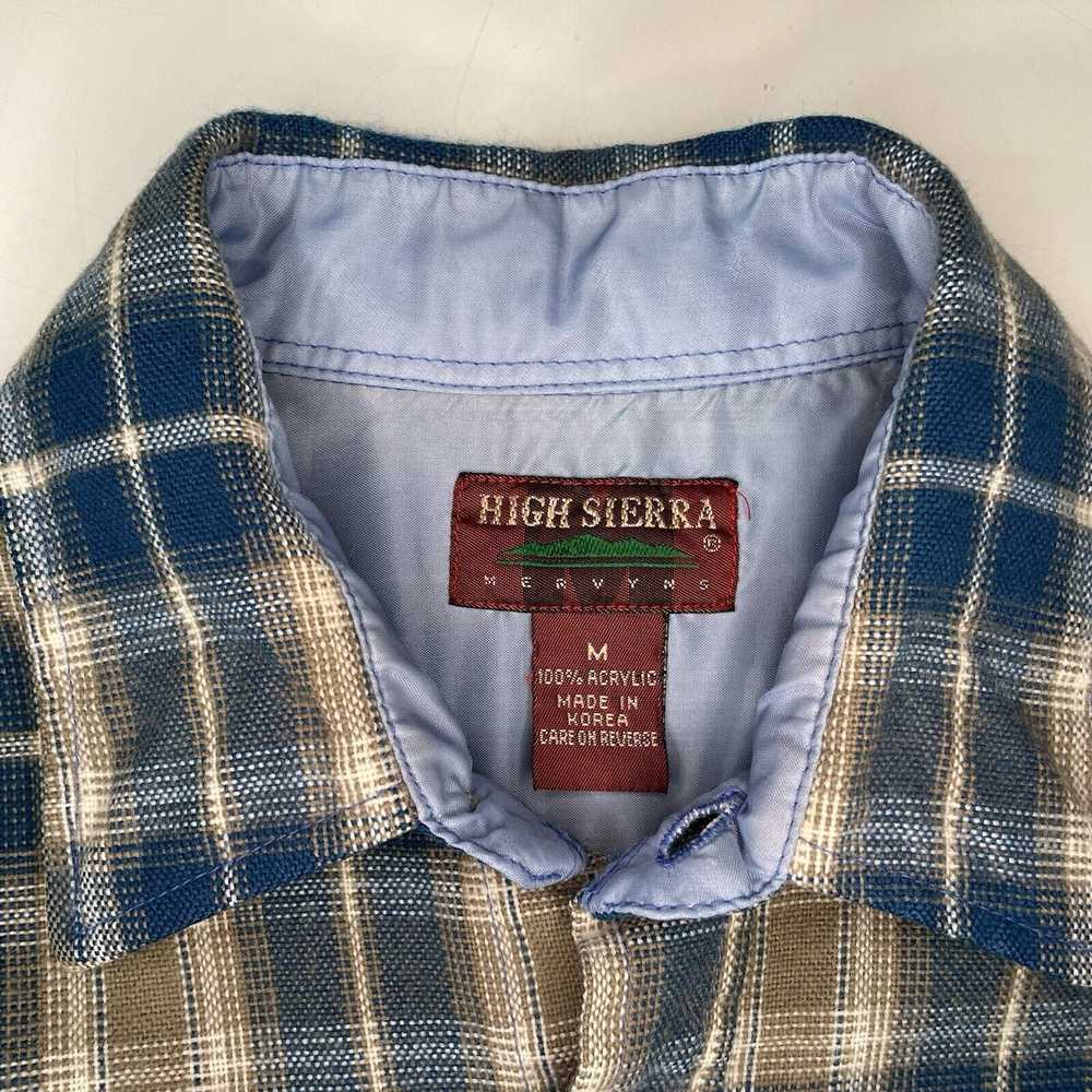 High Sierra VTG High Sierra Flannel Plaid Shirt B… - image 4