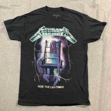 Metallica Metallica Shirt Adult Medium Black