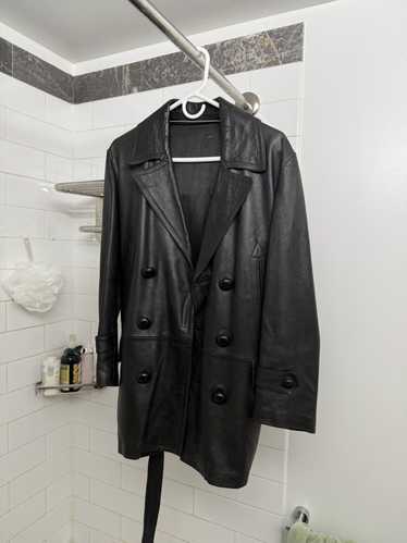 Leather Jacket × Vintage Leather Jacket Coat size… - image 1