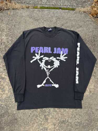 Band Tees × Rock Band × Vintage 1992 Pearl Jam Ali