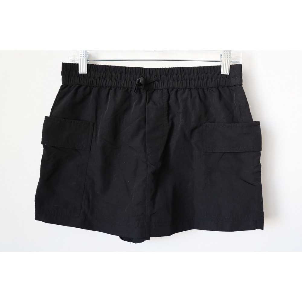 Zara Zara Y2K mini cargo skort black size S nylon - image 3