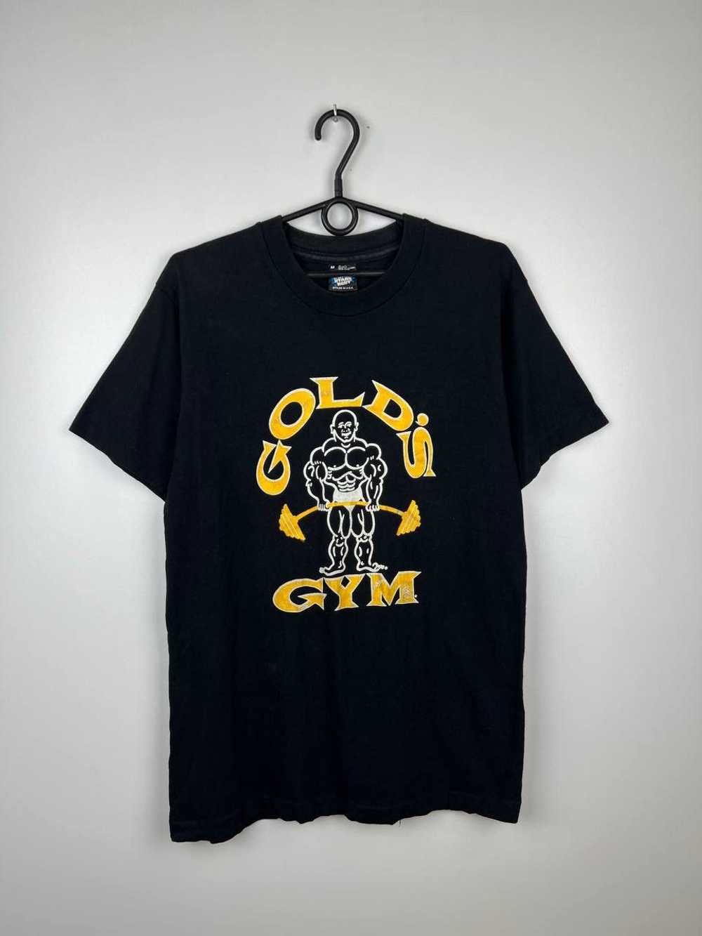 Streetwear × Vintage Golds Gym 90s vintage t-shir… - image 1