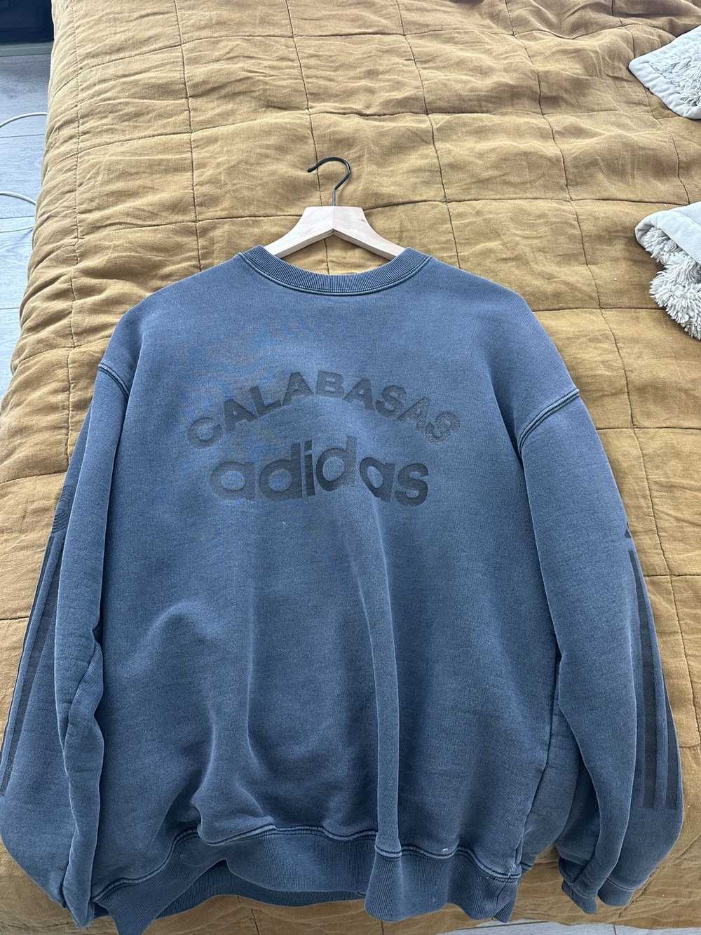 Adidas × Yeezy Season Washed Black Season 5 Crew - image 1