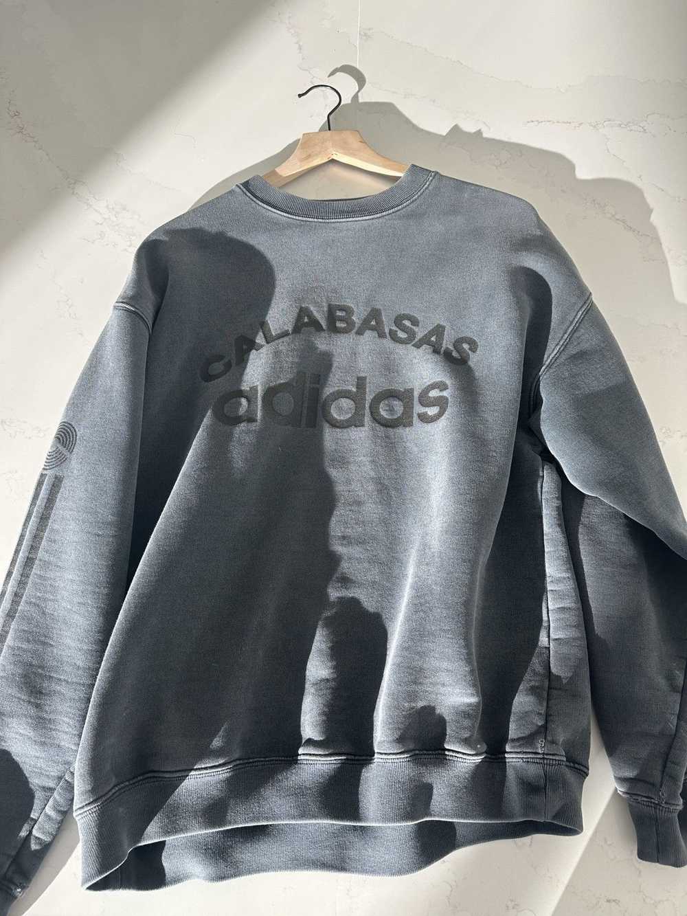 Adidas × Yeezy Season Washed Black Season 5 Crew - image 4