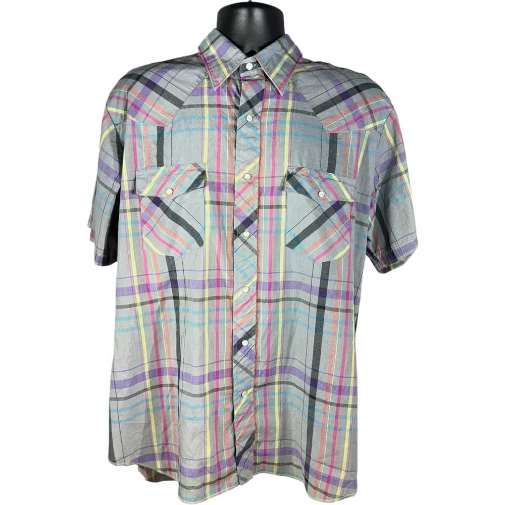 Wrangler Vintage Wrangler Short Sleeve Button Up - image 1