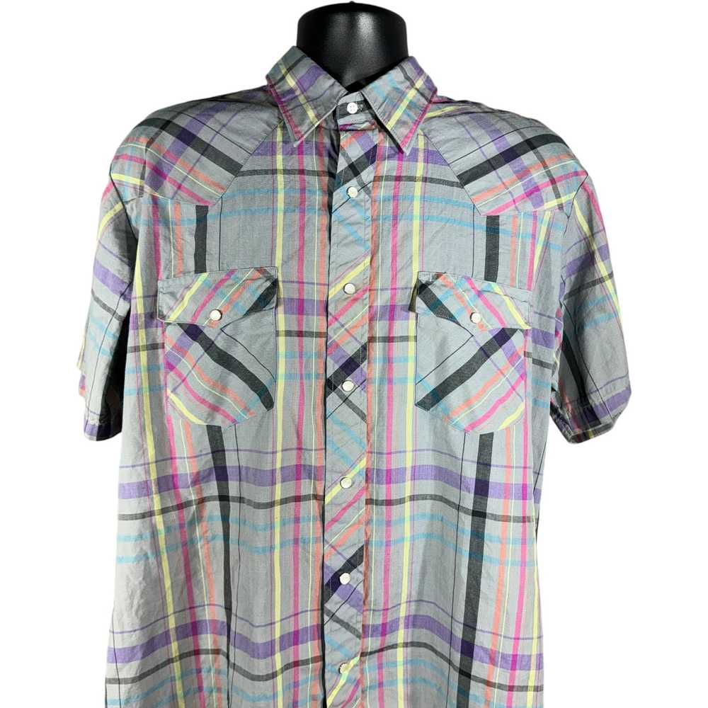 Wrangler Vintage Wrangler Short Sleeve Button Up - image 2