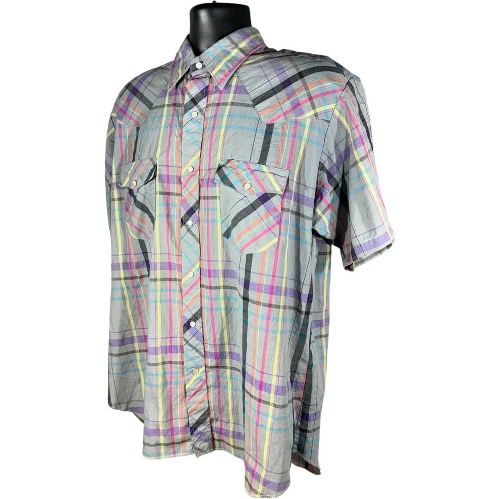 Wrangler Vintage Wrangler Short Sleeve Button Up - image 3