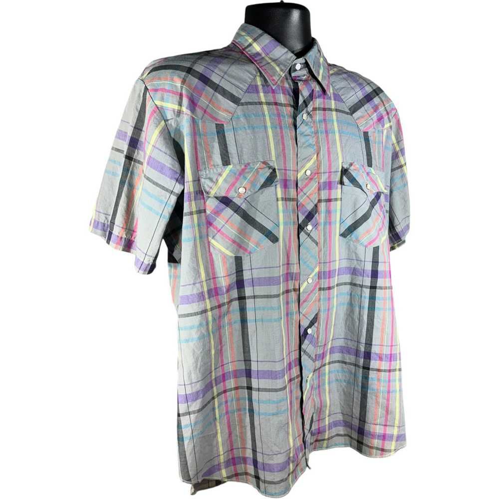 Wrangler Vintage Wrangler Short Sleeve Button Up - image 4