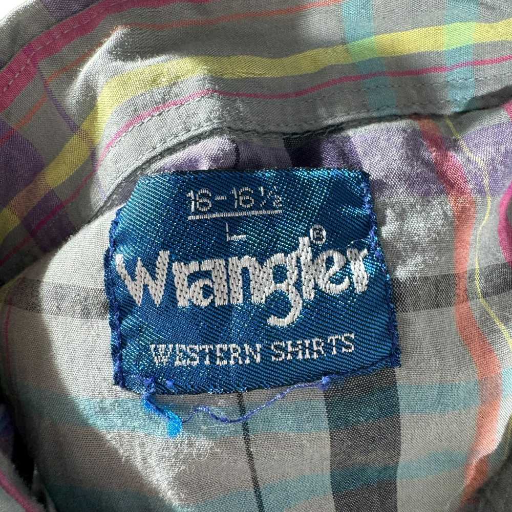 Wrangler Vintage Wrangler Short Sleeve Button Up - image 7