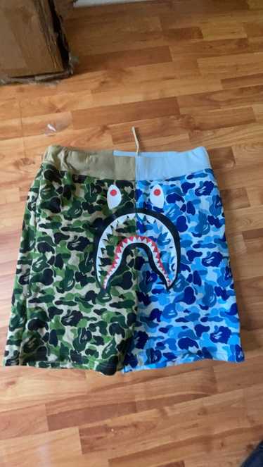 Bape BAPE ABC Split Camo Shorts XXL