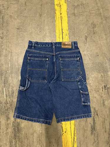 Rare × Streetwear × Vintage Y2K baggy cargo jorts