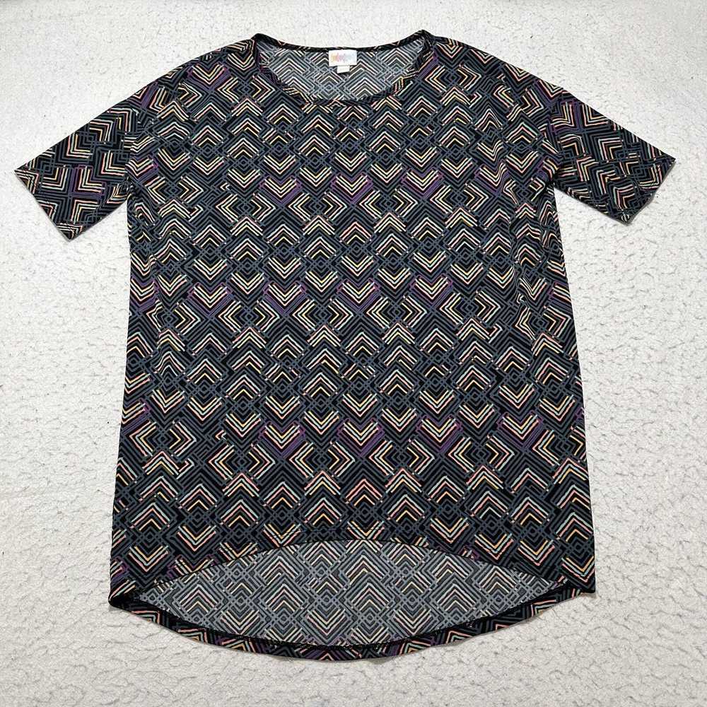 Other LuLaRoe Irma XXS Crewneck T Shirt Blue Pull… - image 1