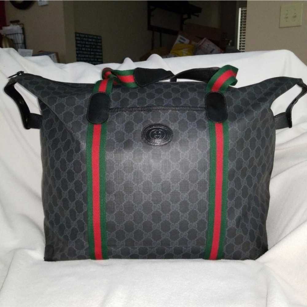 Gucci Vintage Gucci GG Monogram Supreme Sherry We… - image 2