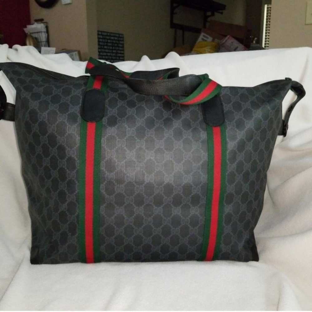 Gucci Vintage Gucci GG Monogram Supreme Sherry We… - image 3