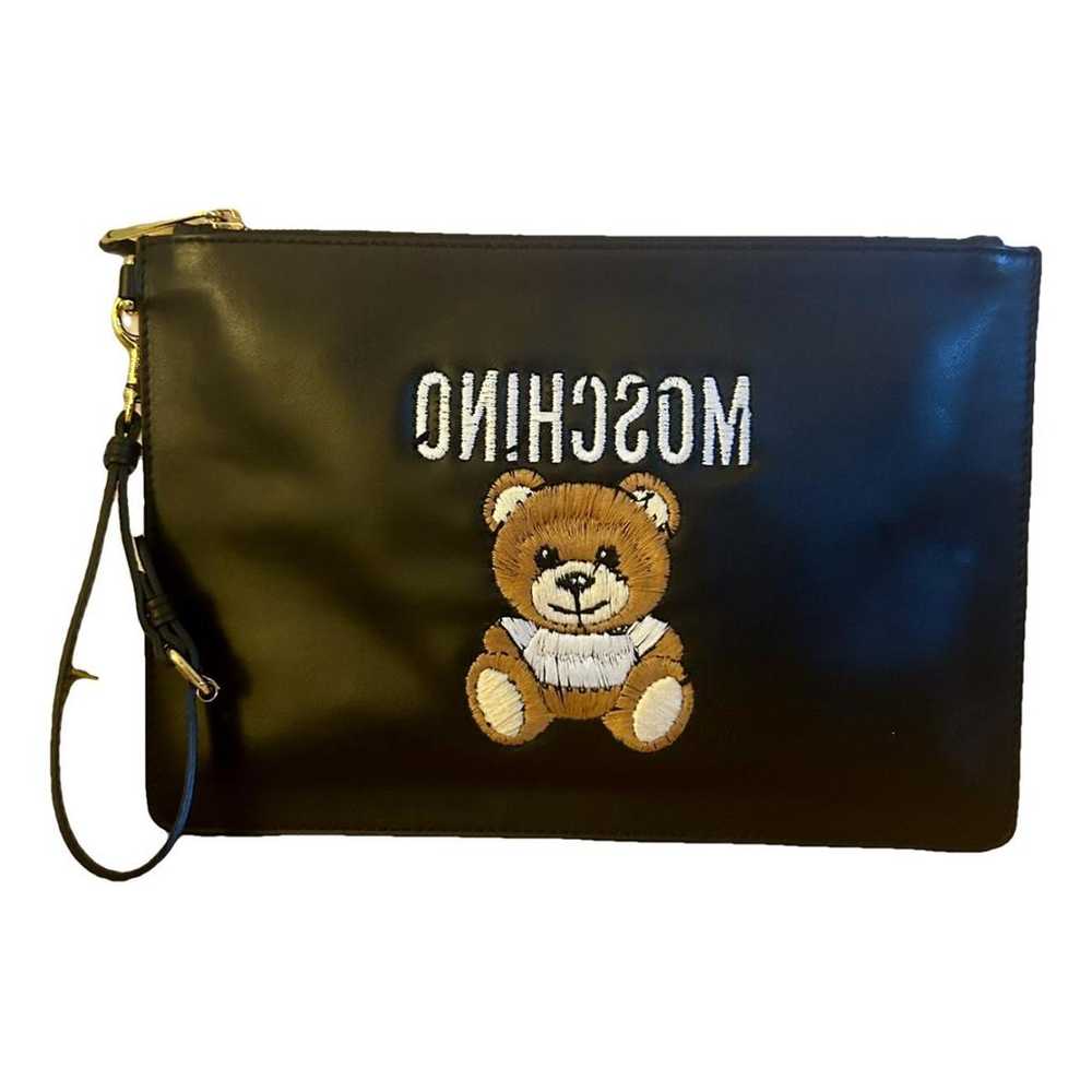 Moschino Leather clutch bag - image 1