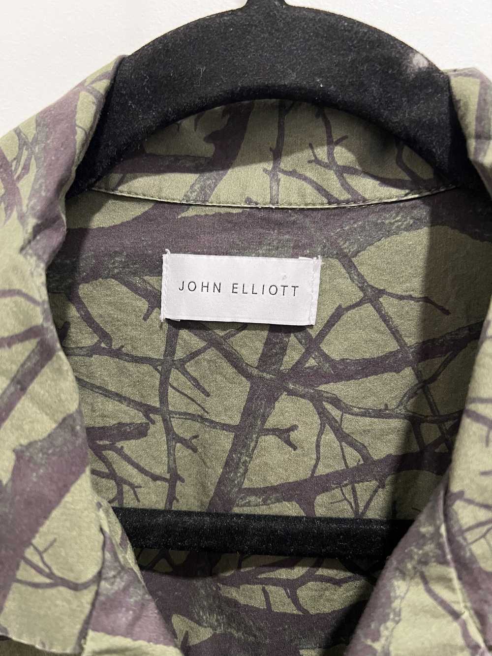 John Elliott John Elliott Camp Shirt “Duck Club A… - image 3