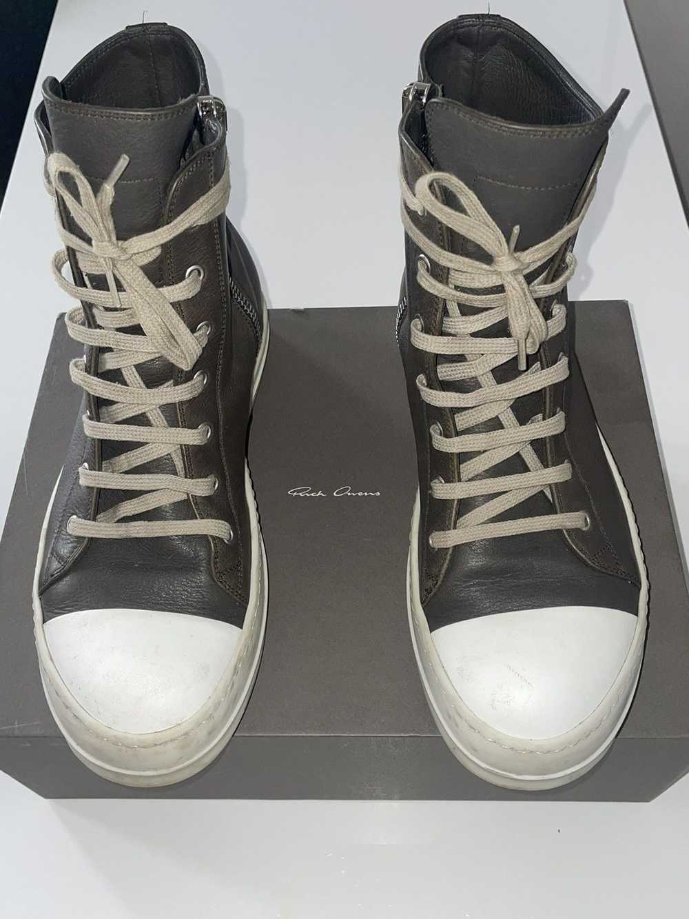 Rick Owens Rick Owens Mainline Ramones Calf Leath… - image 1