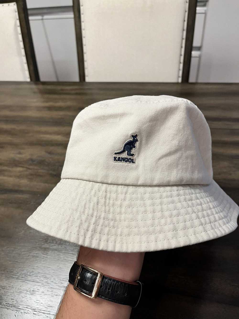 Kangol Kangol Khaki Washed Bucket Hat - image 1