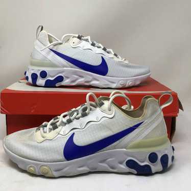 Nike React Element 55 White Game Royal - image 1