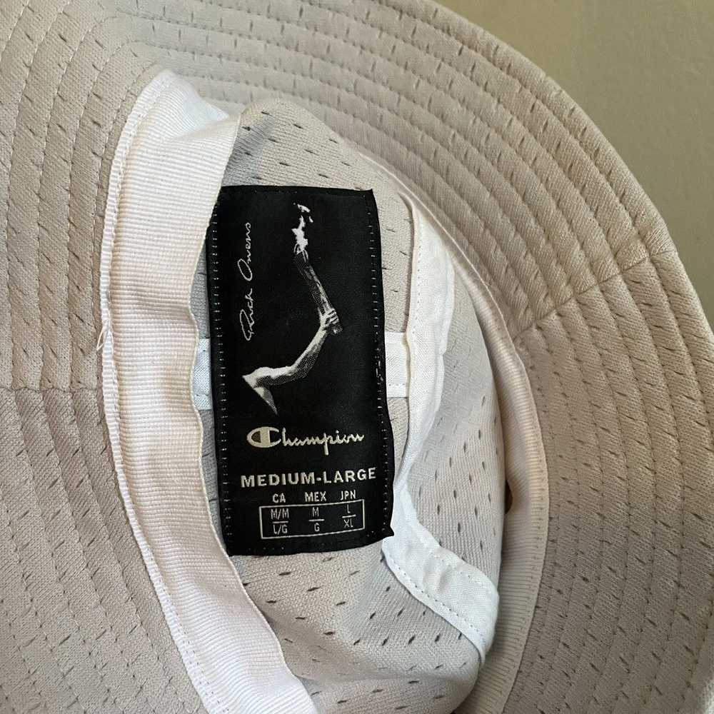 Champion × Rick Owens Mesh Bucket Hat - image 5