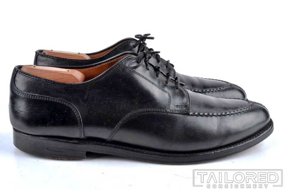 ALDEN Black Leather Norwegian Split Toe Blucher D… - image 2