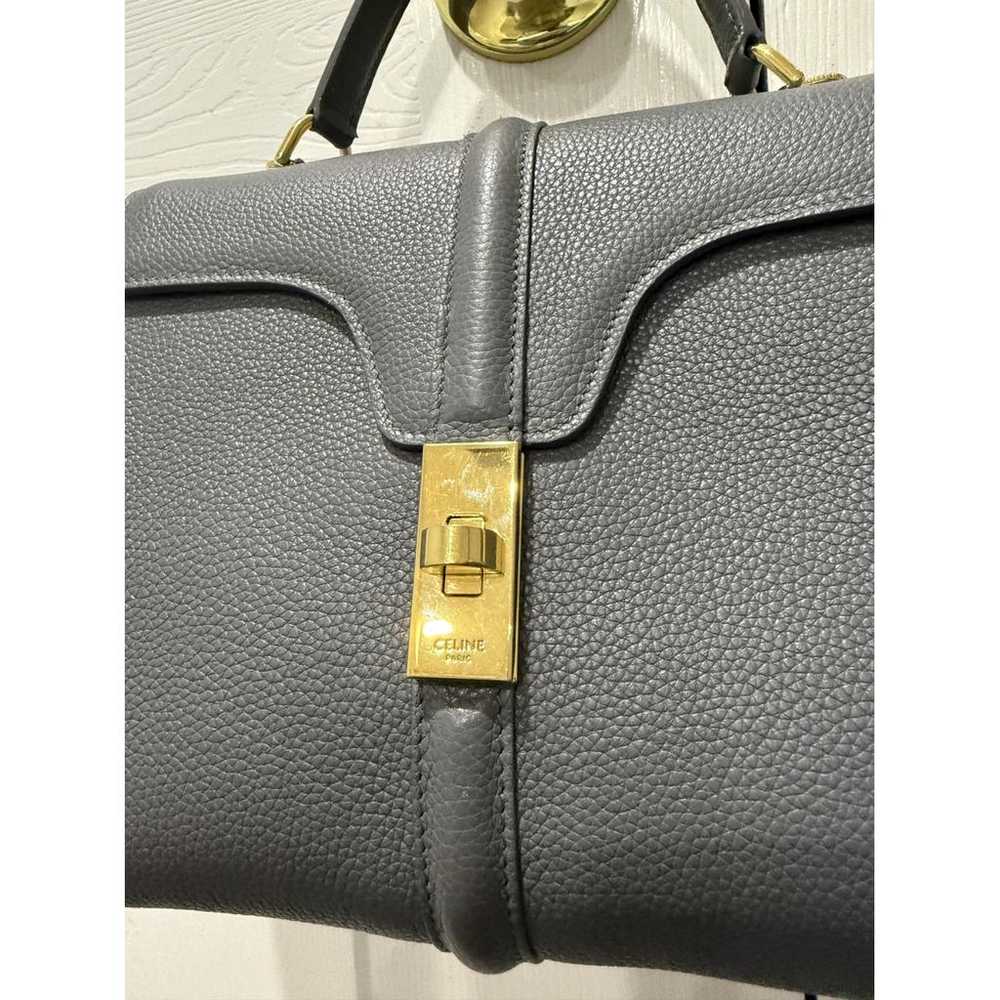 Celine Sac 16 leather handbag - image 6