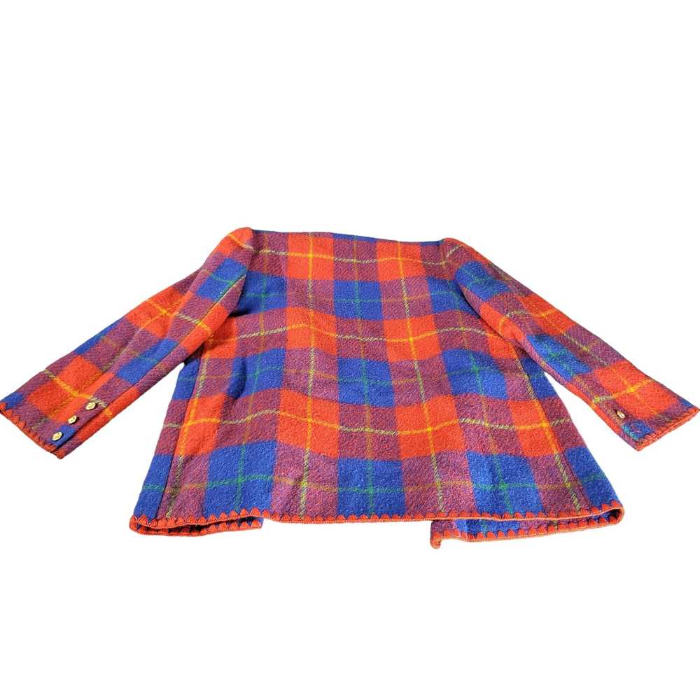 Vintage Vintage Diane Dickinson Plaid Wool Jacket… - image 2